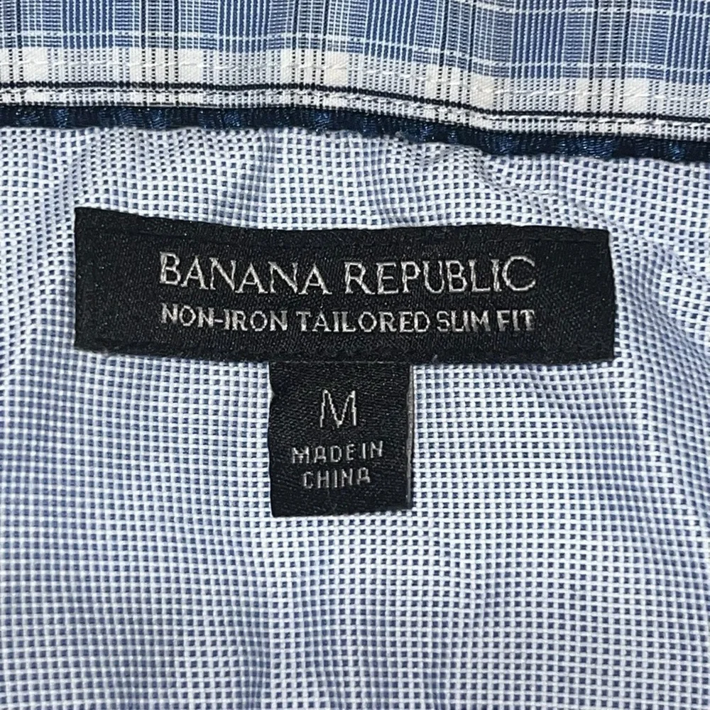 Banana Republic Blue Casual Button Down Shirt
